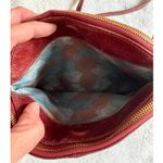 HOBO International Red Leather Evella Crossbody Shoulder Bag Purse Photo 4