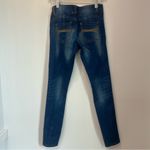 Vip Jeans Womens  Blue Stretchy Skinny Jean Sz 3/4 Photo 1