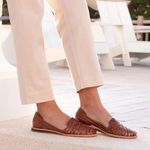 Nisolo huaraches leather sandals brandy NEW 8 Brown Photo 0