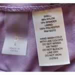 Mynah Swimsuit, Abstract Floral, Purple and Lavender Size L Size L Photo 6