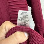 Torn By Ronny Kobo  Mauve "Kimberly" Peplum Knit Top Size Large Photo 5