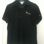 Nike Golf Dri-Fit Allegacy Adult Black Short Sleeve Polo Shirt Size XL Photo 0