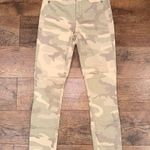 Gap  Camouflage True Skinny Green and Tan Jeans Photo 7