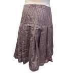ISDA & Co Skirt Pleated knee length Skirt Size 8 Gray Photo 5