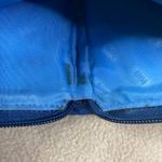 Vintage Lug Zip Around Wallet Blue Quilted Pocket Card Holder Organizer GUC*FLAW Photo 9