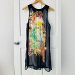 Anthropologie Moulinette Soeurs Varese Silk Sleeveless Dress Italy Print Size 10 Photo 1