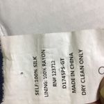 Rory Beca Women 100% Silk Drawstring Tunic Blue and White Sz. Sm Boho,Classic Photo 6