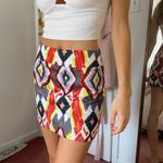 Forever 21 Patterned Mini Skirt Photo 2