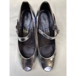Donald J Pliner Women's Leather Silver \Pumps/Shoes/Heel 2.75" Size 6 SKU 5699 Photo 3