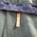 Free People  maxi dress Large  flowy halter cotton blend striped boho Photo 4