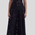 Black Lace Prom Dress Size 2 Photo 0