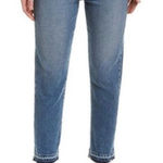 Alice + Olivia Amazing High Rise Girlfriend Slim Jean Best Intentions Size 24 Photo 0