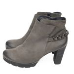 Paul Green - New! Darcy Chain Round Toe Leather Bootie Photo 4