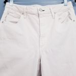 AMO Jeans Bella Vintage White Frayed Hem High Rise Denim Size 29 Photo 10