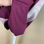 Kappa  222 Banda Auber Bodysuit Maroon Side Stripe Logo 80's Sporty Photo 7