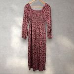 Faherty  Susanna Smocked Maxi Dress‎ in Montserrat Floral Sz S Photo 4