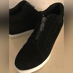 Blondo  women black suede waterproof platform Glenda sneakers US 7.5 Photo 9