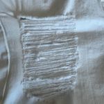 L'Agence  Balboa Slouchy Denim Shorts Womens Size 25 White Distressed Photo 7