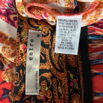 Entro Kimono Shawl Cover Up Tassel Wide Sleeves Sz Med Boho Women's Open Type Photo 7