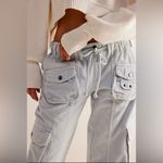 Free People NWT  Tahiti Cord Cargo Pants Photo 9