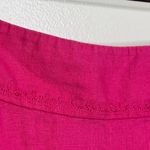 Valerie Stevens Pink Linen Embroidered Skirt Women’s Sz 12 Embellished 24” long Photo 2