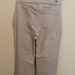 Free People  Pants Medium Womens OB1157632 Florence Crop Flare Striped White Photo 3