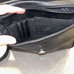 CRAZY HORSE EUC  By Liz Claiborne Purse Shoulder Bag‎ Leather Black Photo 5