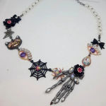 Betsey Johnson NWT  Halloween Necklace Rare Photo 7