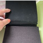 Vintage Art Deco styled top handled little black bag. Photo 5