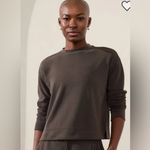 Seasoft crewneck sweatshirt athleta, Size L, Color is a deep Burgundy Photo 7