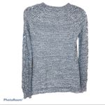 SO Juniors Gray White Acrylic Knit Sweater Size Small Photo 1