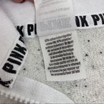 PINK - Victoria's Secret VS Pink Campus Quarter Zip Pullover Foil Logo Photo 13