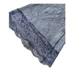 In Bloom by John Quill charcoal gray lace robe women’s XS Photo 4