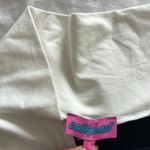 Edikted  Black White Contrast Fold Over Low Rise Flare Pants Leggings XL Photo 6