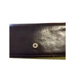 Original Prym Made In India Leather Boho Multicolor Colorblock Wallet Black Photo 5