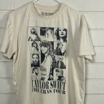 Taylor Swift  The Eras Tour Cream Band Tee size M Photo 4