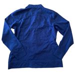 Healing Hands Zip Front Scrub Jacket Women’s Medium Navy Blue Workwear Full Zip Photo 1