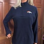 Denver Broncos navy blue pullover fleece Photo 11