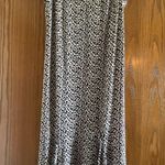 Danny & Nicole Cheetah Animal Print Dress With Black Ruffle Jacket, Size 8 EUC Photo 5