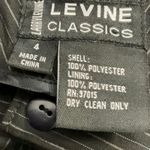 Larry Levine  Black Pinstripe Pants 4 Corporate Siren Academia Prints Normcore Photo 7