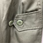 Green Military Style Jacket xs Tiger Patch Queen Bee gold tone sequins graphic Photo 12