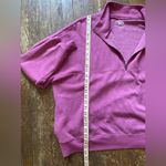 SO  Women’s Dark Pink Quarter-Zip Sweater size XL Photo 7