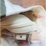 Lela Rose Women’s Floral Cropped Pants Size 4 Silk Lined Light Stretch Cotton White Photo 4