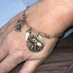 Gold Tone All The Luck Lucky Charms Bangle Photo 4