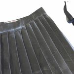 Yoana Baraschi ᯾ aso Anthropologie ᯾ Metallic Wave Pleat Skirt ᯾ Silver ᯾ 4 Photo 5