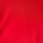 Dynamite Vintage  Red V-Neck Shark Bite Hem Festival Blouse Women's Size 3X Photo 7