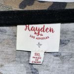 EUC HAYDEN LOS ANGELES Green Camo Print Long Photo 2