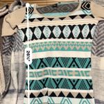 T/O Aztec Print Sweater Dress Photo 4