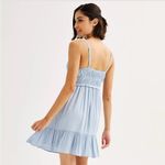 Almost Famous 🏷️💙 NWT  Sleeveless Molded Cup Crochet Bodice Dress Size XXL Photo 1