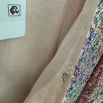 Saltwater Luxe NWT Sequin Wrap Dress Long Sleeve Anthropologie Photo 4